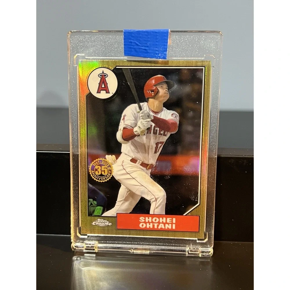 Topps 2022 Chrome 1987 Topps Baseball Shohei Ohtani #87BC-2 Angels Insert